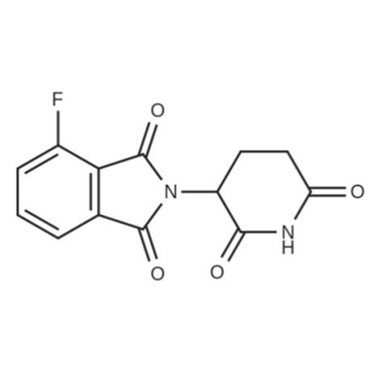 4-Fluoro-thalidomide，Thalidomide 4-fluoride，Cereblon ligand 4，E3 ligase Ligand 4